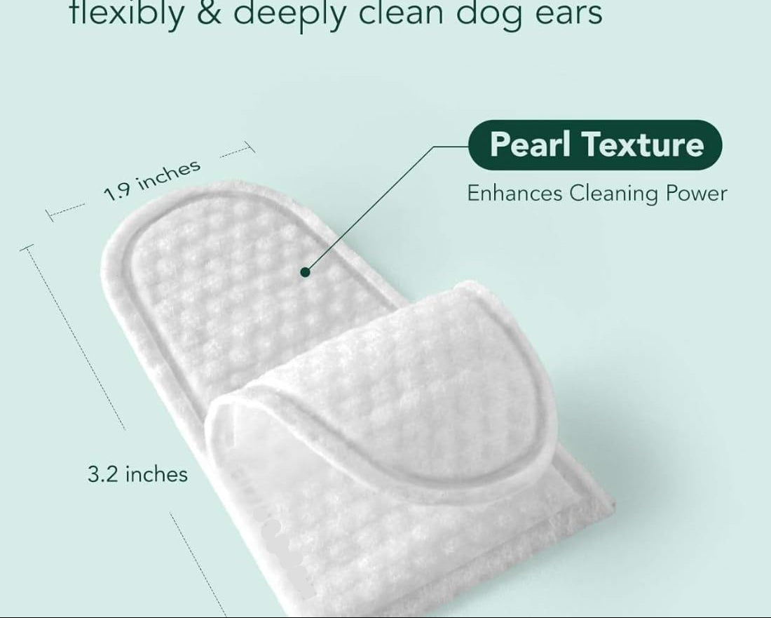 Petdoir™Pet Ear Cleaner Finger Wipes🐾A Softer Way to Clean