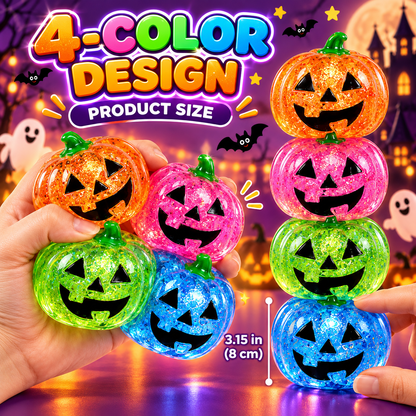 🎃👻🎅 Holiday Character Squishy Toys – Pumpkin, Ghost & Santa ✨