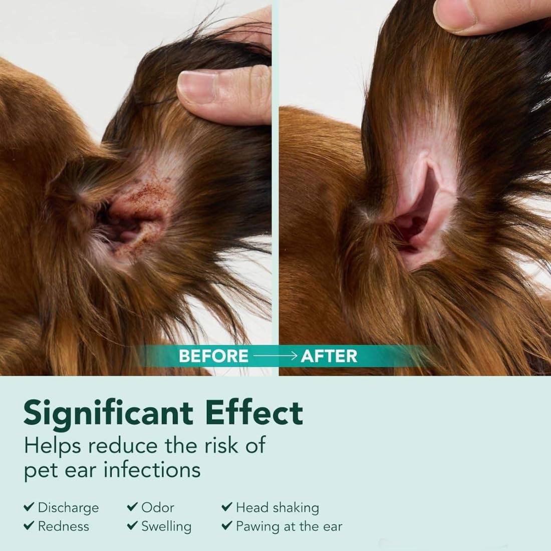 Petdoir™Pet Ear Cleaner Finger Wipes🐾A Softer Way to Clean