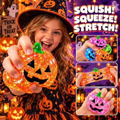 🎃👻🎅 Holiday Character Squishy Toys – Pumpkin, Ghost & Santa ✨