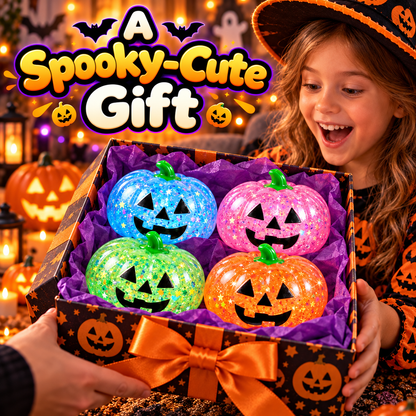 🎃👻🎅 Holiday Character Squishy Toys – Pumpkin, Ghost & Santa ✨
