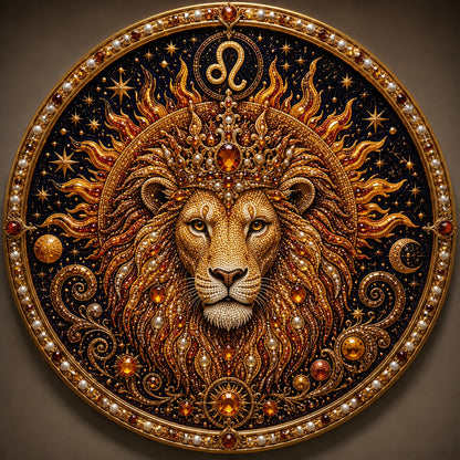✨ Premium 3D Pearl 12 Zodiac Signs Art Kit