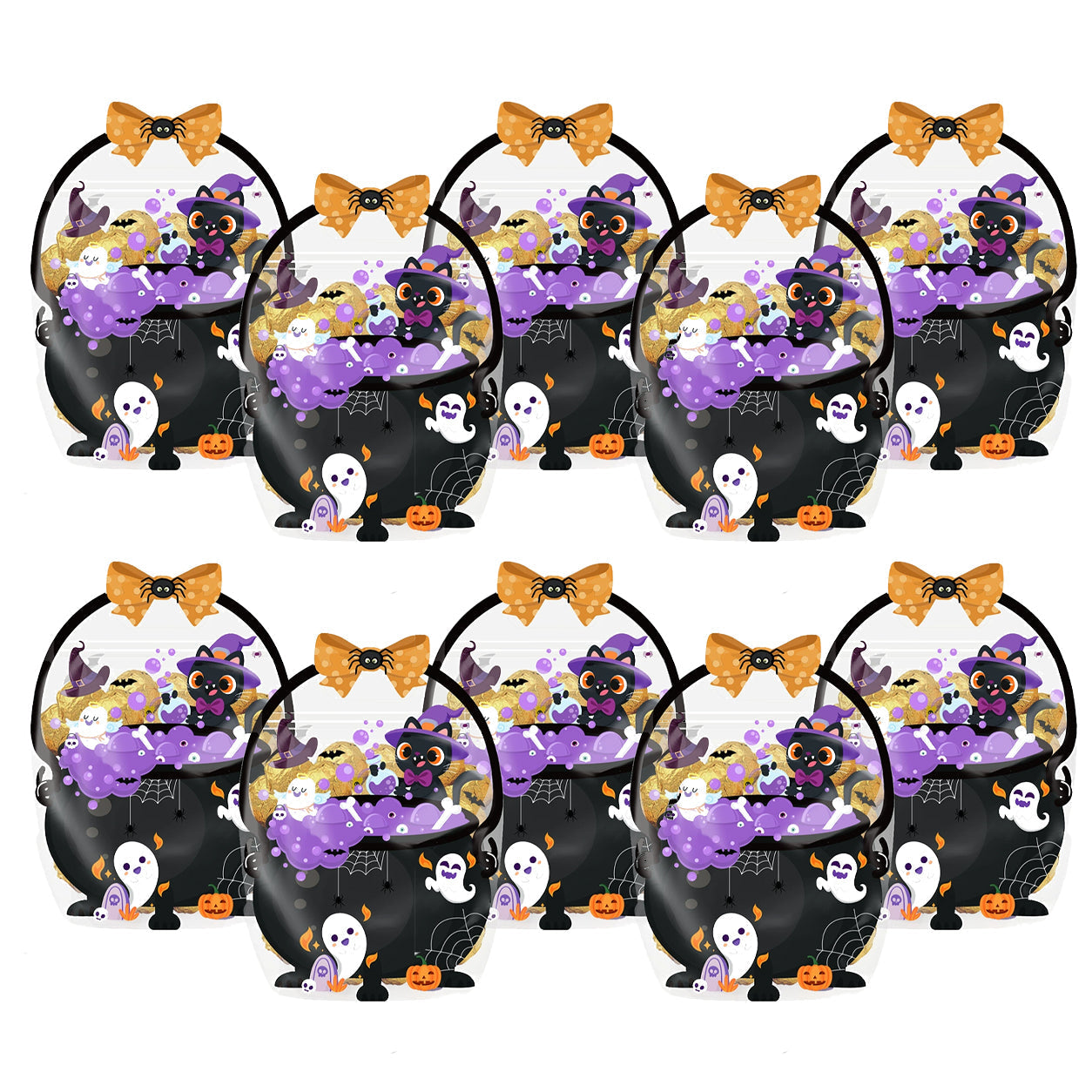 The Purple Black Cat Ghost 10pcs