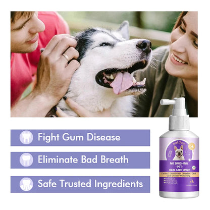 Petdoir™ 🍃No-Brushing Oral Care Spray for Dogs & Cats