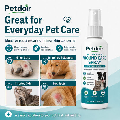 Petdoir™ Caring Relief Spray for Cuts, Scratches & Hot Spots
